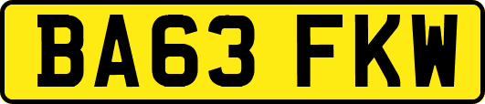 BA63FKW