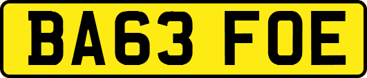 BA63FOE