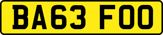 BA63FOO