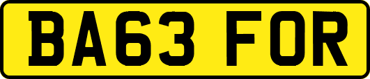 BA63FOR