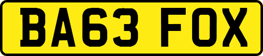BA63FOX