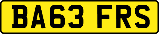 BA63FRS