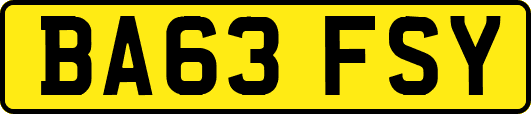 BA63FSY