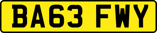 BA63FWY