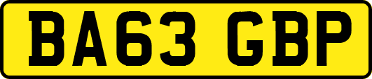 BA63GBP