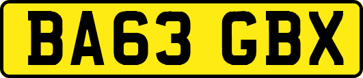 BA63GBX