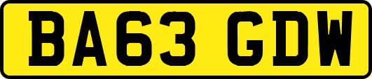 BA63GDW
