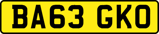 BA63GKO