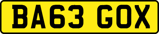 BA63GOX