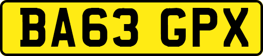 BA63GPX