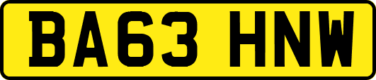 BA63HNW