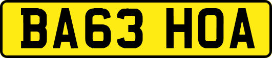 BA63HOA