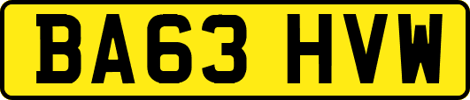 BA63HVW