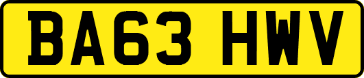 BA63HWV