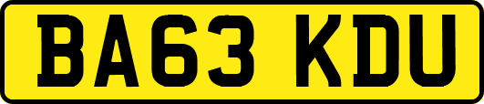 BA63KDU