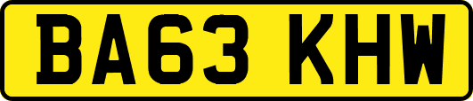 BA63KHW