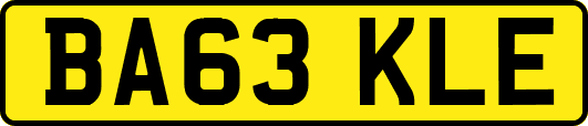 BA63KLE