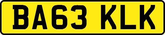 BA63KLK