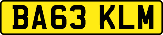 BA63KLM