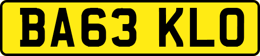 BA63KLO