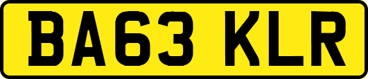 BA63KLR
