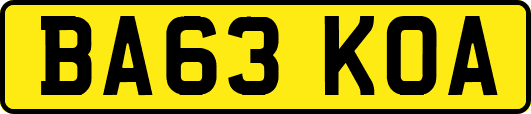 BA63KOA