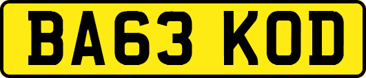 BA63KOD