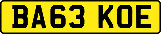 BA63KOE