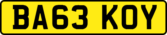 BA63KOY