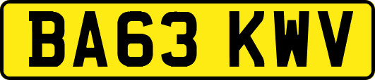 BA63KWV