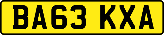 BA63KXA