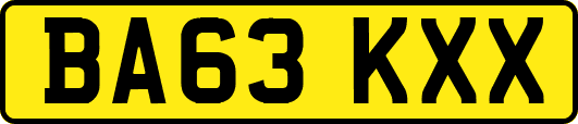 BA63KXX