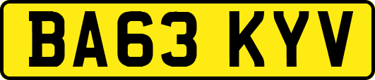 BA63KYV