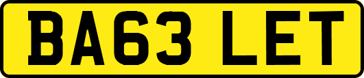 BA63LET