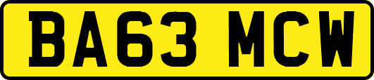 BA63MCW