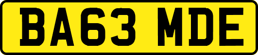 BA63MDE