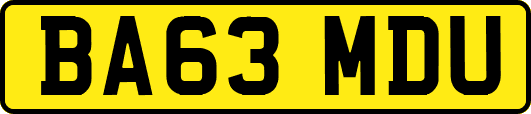 BA63MDU