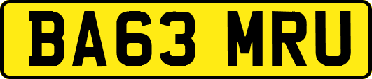 BA63MRU