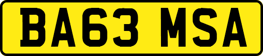 BA63MSA