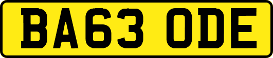 BA63ODE