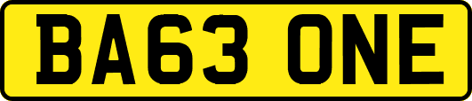 BA63ONE