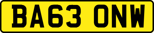 BA63ONW