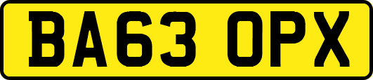 BA63OPX