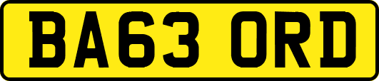 BA63ORD