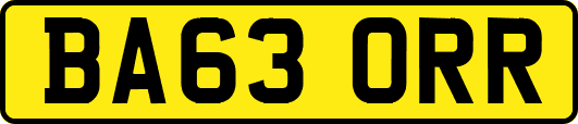 BA63ORR