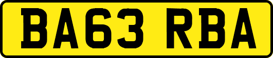 BA63RBA