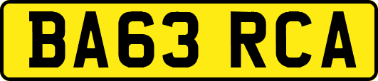 BA63RCA