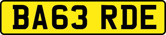 BA63RDE