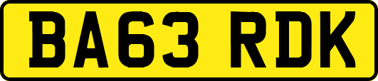 BA63RDK