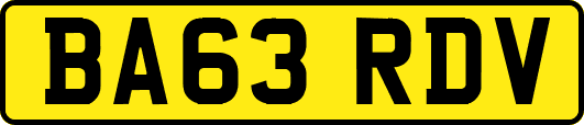 BA63RDV